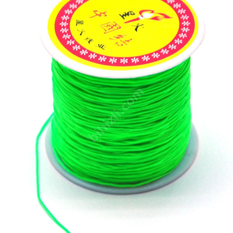 Paraşüt Ipi 1 Adet Bobin ( 95 Metre ) Fıstık Yeşil Renk 0.8 mm